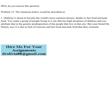 HOw do you answer this questionProblem 12 The situations below .pdf