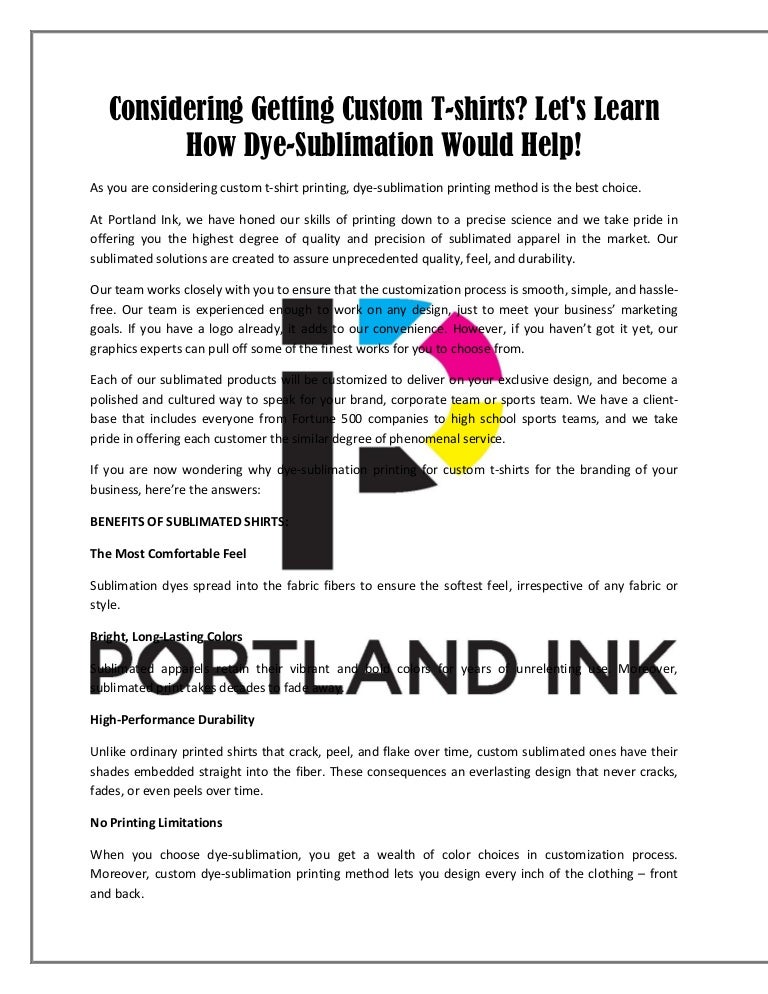 best color shirts for sublimation printing