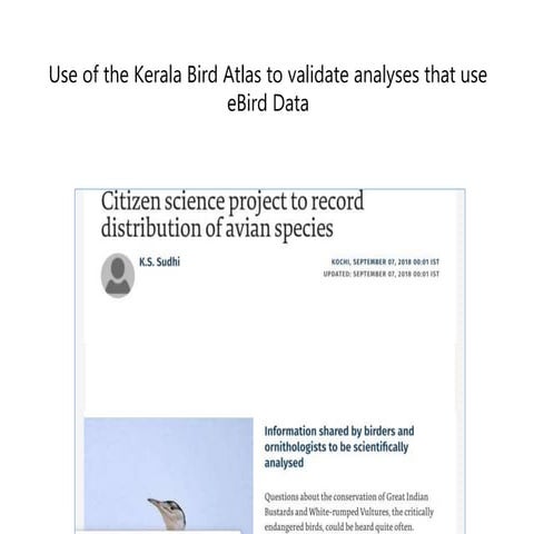 How Bird Atlas Data is getting used 
