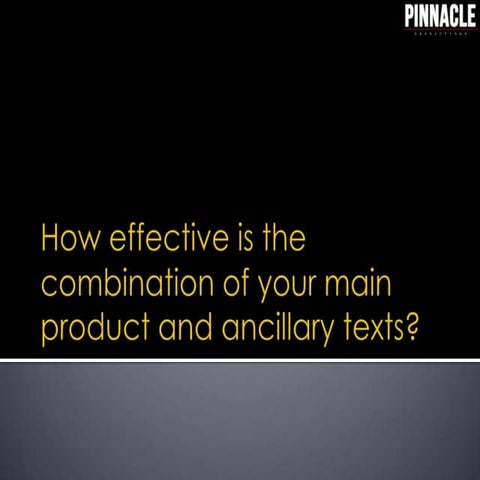 How effective is the combination of your main q4 eval