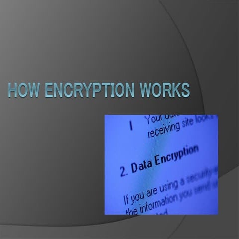 Encryption_ppt | PPT