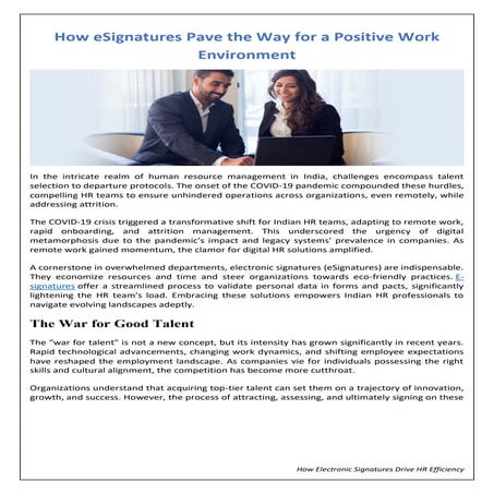 Digital Signatures and Online Forms: Making Sure Your Paperless HR is ...