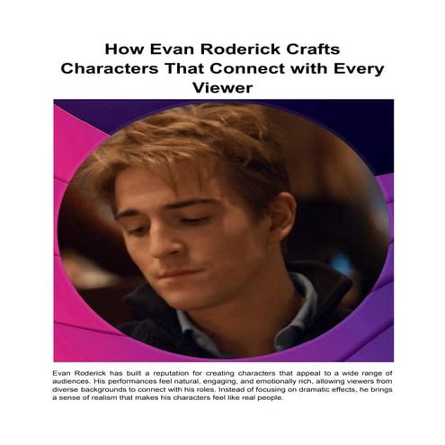 The Evolution of Evan Roderick’s Acting Career.pdf