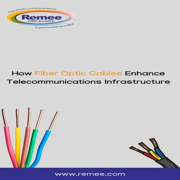 How Fiber Optic Cables Enhance Telecommunications Infrastructure