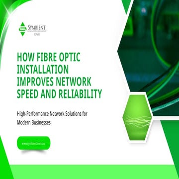 Fiber Optic Installation Powering Network Evolution & Bandwidth Growth ...