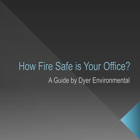 How Fire Safe Is Your Office