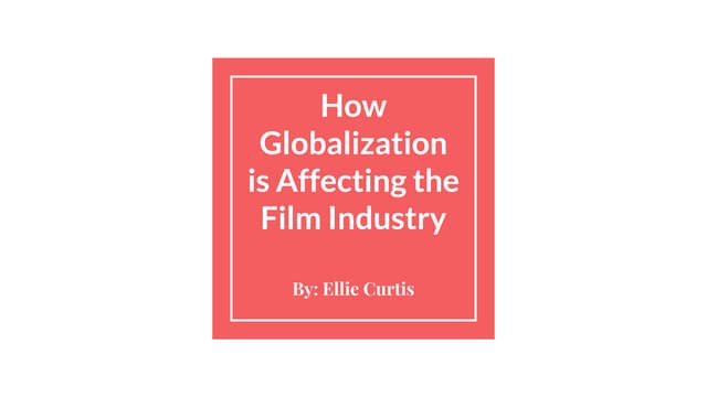 How Globalization is Affecting the ...