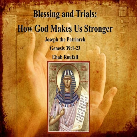 How god makes us stronger   joseph - genesis 39 1-23