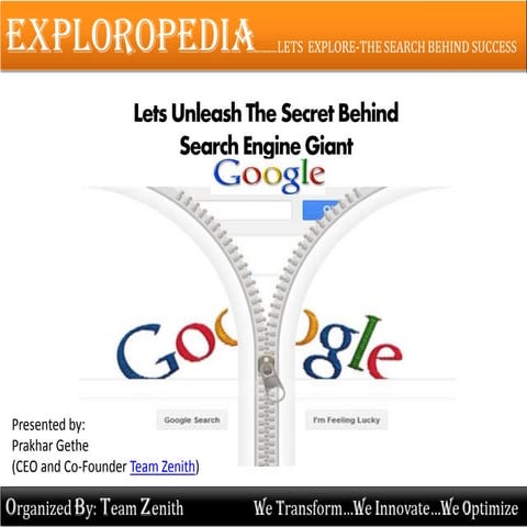 How google works and functions: A complete Approach