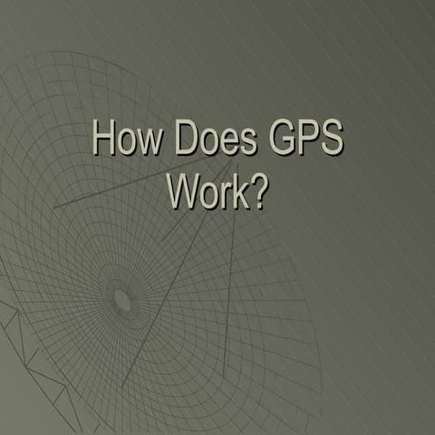 How gps works
