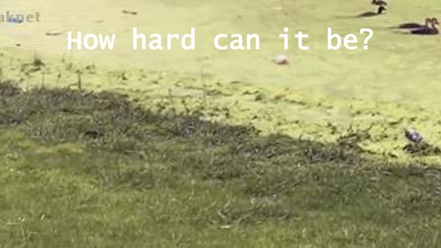 How hard can it be