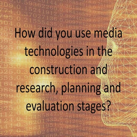 How have i used media technology in all