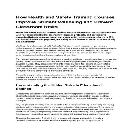 How Health and Safety Training Courses Improve Student Wellbeing and Prevent Classroom Risks.pdf