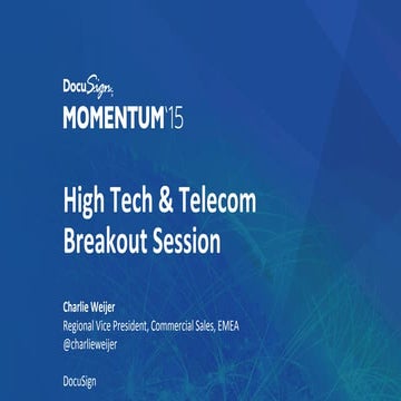 How High Tech & Telecom Companies Grow Quickly & Efficiently with eSignatures