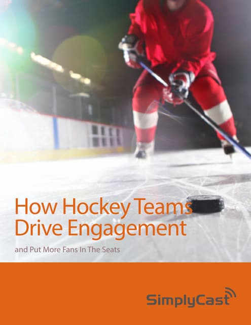 How Hockey Teams Drive Fan Engagement With Marketing Automation