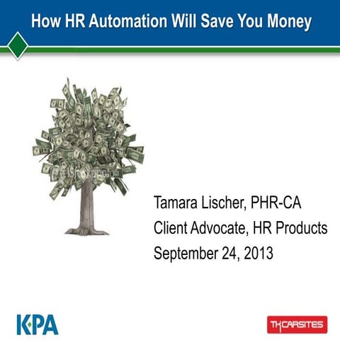 How HR Automation Will Save You Money