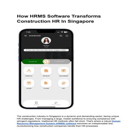 How HRMS Software Transforms Construction HR In Singapore.pdf
