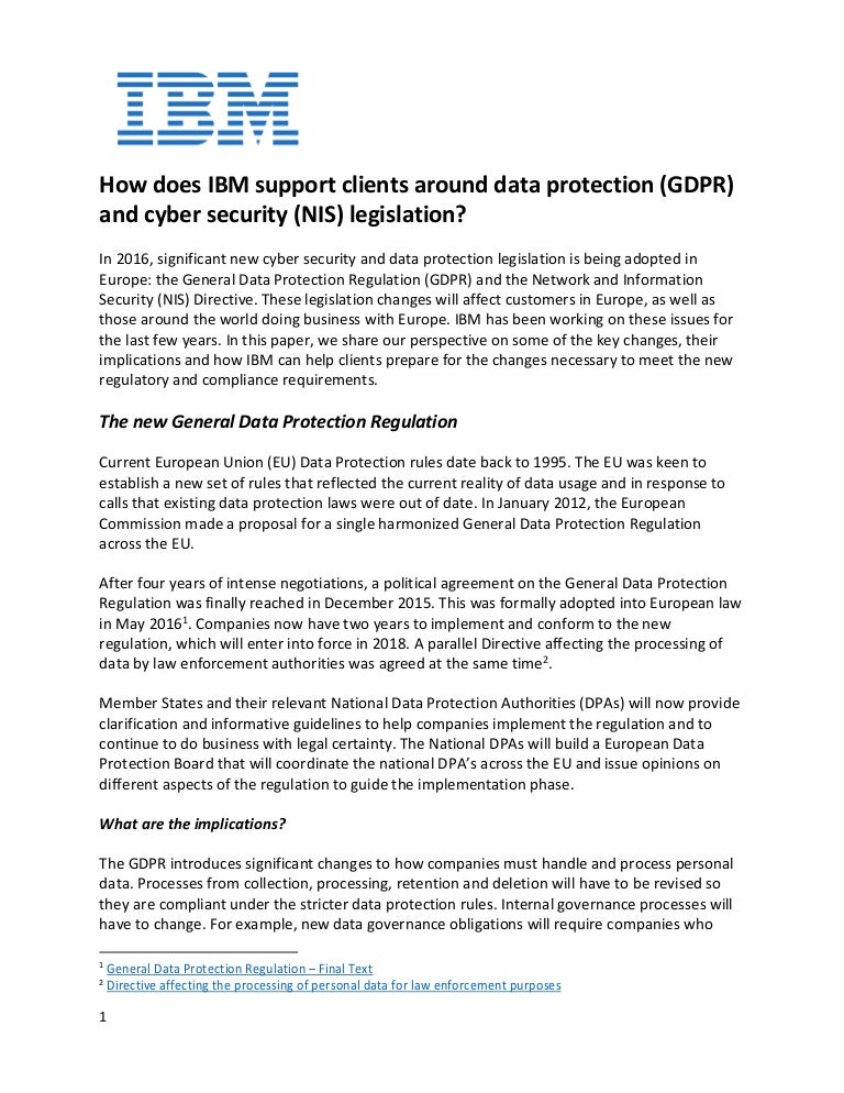 Gdpr Data Protection Agreement Template