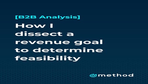 How I determine if a revenue goal is feasible.pdf