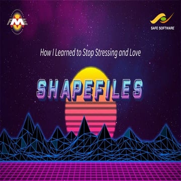 How I Learned to Stop Stressing and Love Shapefiles