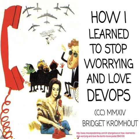 How I Learned to Stop Worrying and Love DevOps (March 2014)