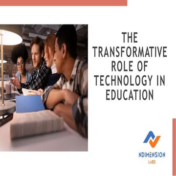 How Important Is Technology In The Education Sector | PPTX | Education
