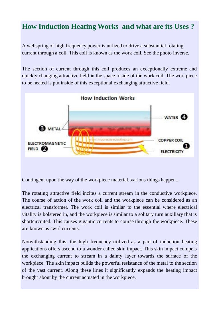How induction heating works and what are its uses