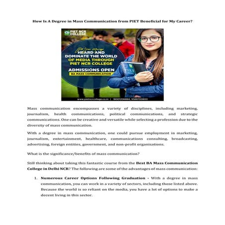 How Is A Degree In Mass Communication From PIET Beneficial For My Career.pdf