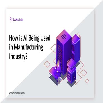 How is AI Being Used in Manufacturing Industry_.pptx