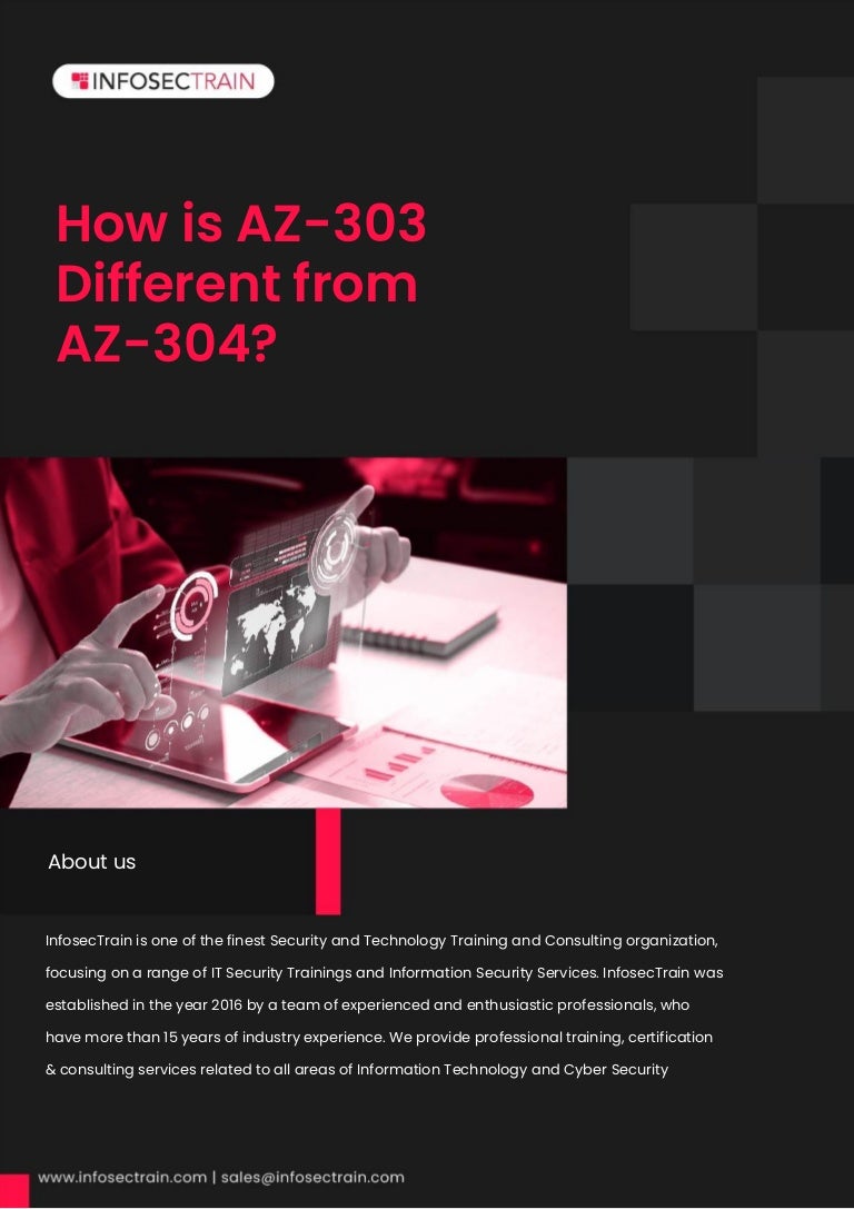 How is az 303 different from az304
