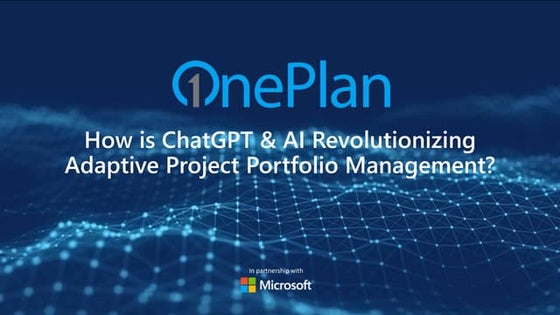 How is ChatGPT and AI Revolutionizing Adaptive Project Portfolio Management