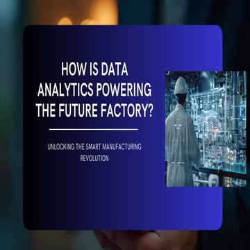 How is Data Analytics Powering the Future Factory