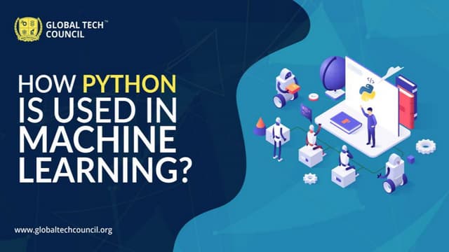 How Python Is Used In Machine Learning | PPT