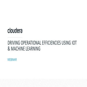 How komatsu is driving operational efficiencies using io t and machine learni...