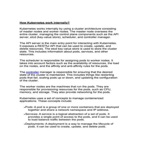 how Kubernetes work.docx