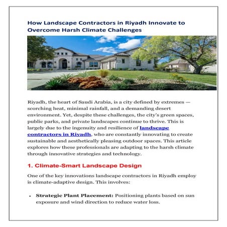Expert Tips for Successful Softscape Landscaping Installation in Riyadh ...
