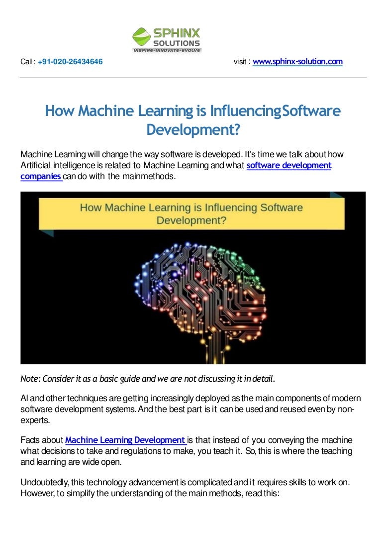 machine learning software companies