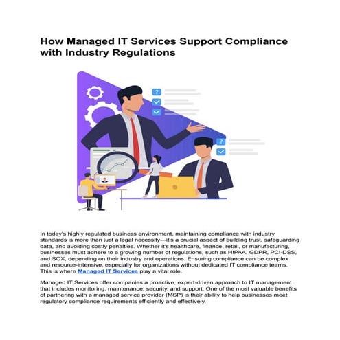 How Managed IT Services Support Compliance with Industry Regulations.pdf