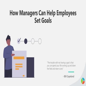 How Managers Can Help Employees Set Goals | SoGoSurvey