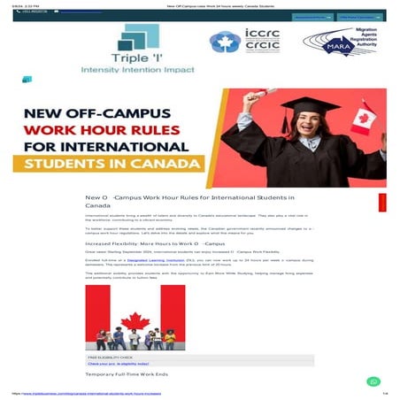 HOW MANY HOURS CAN INTERNATIONAL STUDENTS WORK IN CANADA DURING SUMMER visual data 8