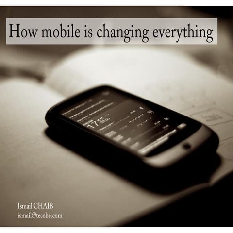 How mobile is changing everything for NGOs