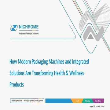 How Modern Packaging Machines and Integrated Solutions Are Transforming ...