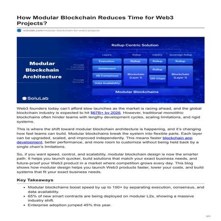 How Modular Blockchain Reduces Time for Web3 Projects.pdf