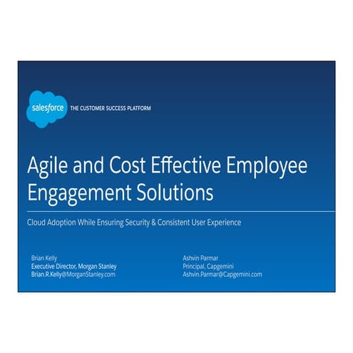 How Morgan Stanley is Using Apps to Transform the Workplace