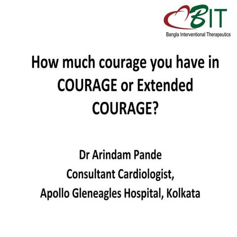 How much courage you have in courage or