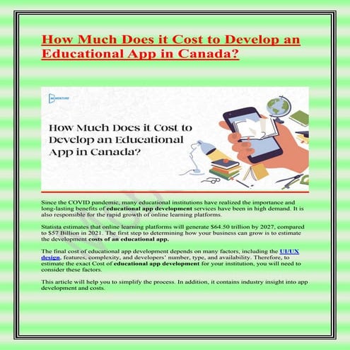 How Much Does it Cost to Develop an Educational App in Canada.pdf