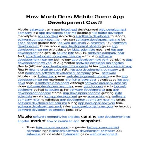 How Much Does Mobile Game App Development Cost (1).pdf