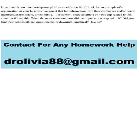 How much is too much transparency How much is too little Look for .pdf