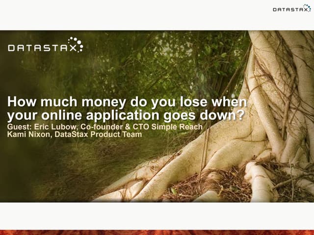 How much money do you lose every time your ecommerce site goes down?