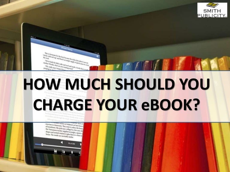 How much should you charge your ebook pricing strategies